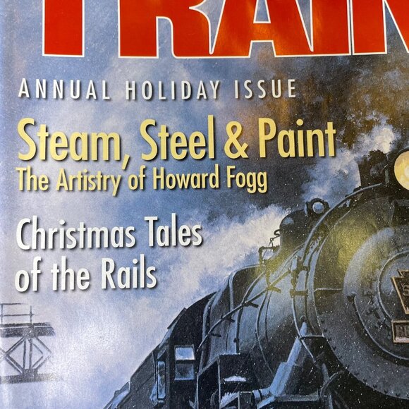 Trains Magazine December 2000 Vol 60 no 12 Railroad Enthusiast Book u Holiday Is - Picture 2 of 13